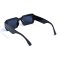 Унисекс сонцезащитные очки 13443 чёрные с темно-синий линзой . Photo 3