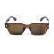 Унісекс сонцезахисні окуляри 13455 коричневі з коричневою лінзою . Photo 2