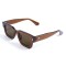 Унісекс сонцезахисні окуляри 13455 коричневі з коричневою лінзою . Photo 1