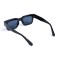 Унісекс сонцезахисні окуляри 13457 чорні з чорною лінзою . Photo 3