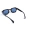 Унісекс сонцезахисні окуляри 13458 чорні з чорною лінзою . Photo 3