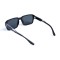Унісекс сонцезахисні окуляри 13459 чорні з чорною лінзою . Photo 3