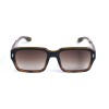Унісекс сонцезахисні окуляри 13460 коричневі з коричневою лінзою 