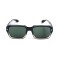Унісекс сонцезахисні окуляри 13461 чорні з зеленою лінзою . Photo 2