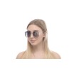 Жіночі сонцезахисні окуляри 10840 срібні з бузковою лінзою 