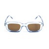 Унисекс сонцезащитные очки 13466 синие с коричневой линзой 