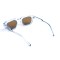 Унісекс сонцезахисні окуляри 13466 сині з коричневою лінзою . Photo 3
