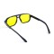 Унісекс сонцезахисні окуляри 13467 чорні з жовтою лінзою . Photo 3