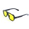 Унісекс сонцезахисні окуляри 13467 чорні з жовтою лінзою . Photo 1