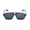Унісекс сонцезахисні окуляри 13468 чорні з чорною лінзою . Photo 2