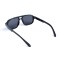 Унісекс сонцезахисні окуляри 13468 чорні з чорною лінзою . Photo 3