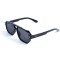 Унісекс сонцезахисні окуляри 13468 чорні з чорною лінзою . Photo 1