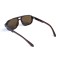 Унісекс сонцезахисні окуляри 13469 коричневі з коричневою лінзою . Photo 3