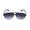Унисекс сонцезащитные очки 13471 чёрные с чёрной градиент линзой . Photo 2