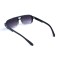 Унісекс сонцезахисні окуляри 13471 чорні з чорною градієнт лінзою . Photo 3