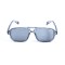 Унісекс сонцезахисні окуляри 13472 сірі з сірою лінзою . Photo 2
