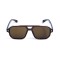 Унісекс сонцезахисні окуляри 13473 чорні з коричневою лінзою . Photo 2