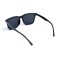Унісекс сонцезахисні окуляри 13480 чорні з чорною лінзою . Photo 3