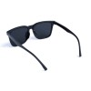 Унісекс сонцезахисні окуляри 13481 чорні з чорною лінзою 