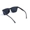 Унісекс сонцезахисні окуляри 13481 чорні з чорною лінзою . Photo 3