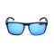 Унисекс сонцезащитные очки 13502 чёрные с синей линзой . Photo 2