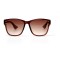 Женские сонцезащитные очки 10852 коричневые с коричневой линзой . Photo 2