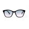 Іміджеві сонцезахисні окуляри 10854 чорні з прозорою лінзою 