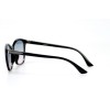 Іміджеві сонцезахисні окуляри 10854 чорні з прозорою лінзою 