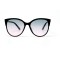 Іміджеві сонцезахисні окуляри 10857 чорні з коричневою лінзою . Photo 2