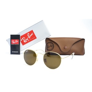 Ray Ban Round Metal 3447-brown-g фото