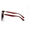 Жіночі сонцезахисні окуляри 10868 коричневі з коричневою лінзою 