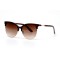 Женские сонцезащитные очки 10869 коричневые с коричневой линзой . Photo 1