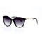Женские сонцезащитные очки 10873 чёрные с чёрной линзой . Photo 1
