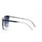 Женские сонцезащитные очки 10950 прозрачные с синей линзой . Photo 3