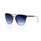 Женские сонцезащитные очки 10950 прозрачные с синей линзой . Photo 1