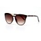 Женские сонцезащитные очки 10952 коричневые с коричневой линзой . Photo 1