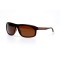 Мужские сонцезащитные очки 10887 коричневые с коричневой линзой . Photo 1