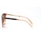 Женские сонцезащитные очки 10953 коричневые с коричневой линзой . Photo 3