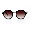 Жіночі сонцезахисні окуляри 10958 коричневі з коричневою лінзою 