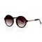 Женские сонцезащитные очки 10958 коричневые с коричневой линзой . Photo 1