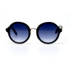 Жіночі сонцезахисні окуляри 10959 чорні з чорною лінзою 