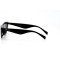 Женские сонцезащитные очки 10961 чёрные с чёрной линзой . Photo 3