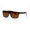 Чоловічі сонцезахисні окуляри 10888 коричневі з коричневою лінзою . Photo 1