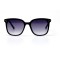 Женские сонцезащитные очки 10963 чёрные с чёрной линзой . Photo 2
