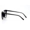 Женские сонцезащитные очки 10963 чёрные с чёрной линзой . Photo 3