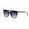 Жіночі сонцезахисні окуляри 10963 чорні з чорною лінзою . Photo 1