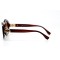 Женские сонцезащитные очки 10964 коричневые с коричневой линзой . Photo 3