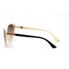 Жіночі сонцезахисні окуляри 10965 чорні з коричневою лінзою 