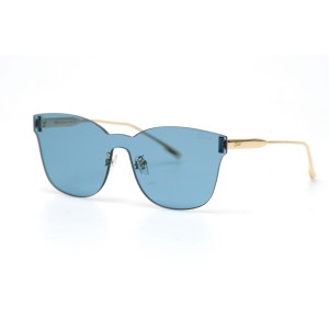 Имиджевые сонцезащитные очки 10973 с синий линзой 