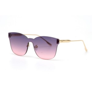 Имиджевые сонцезащитные очки 10974 с фиолетовой линзой 